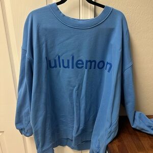 Lululemon Blue crewneck sweatshirt (no tag)